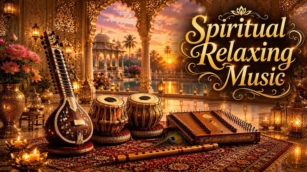 Spiritual Meditation Music 🕉️ | Deep Relaxation, Stress Relief & Peaceful Mind
