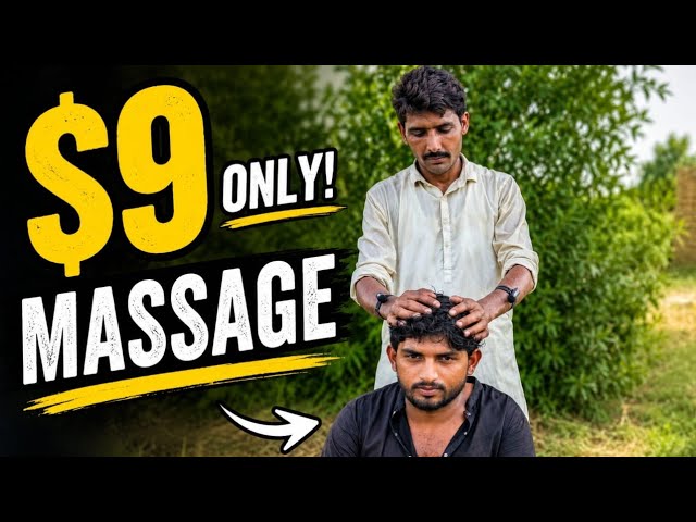 Ultimate Traditional $9 Head & Shoulder Massage | Deep Relaxation ASMR