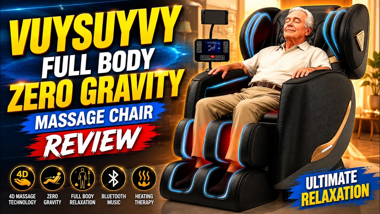 VUYSUYVY Full Body Zero Gravity Massage Chair Review