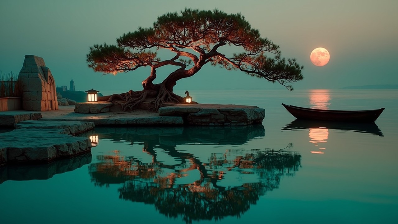 Relaxing Bamboo Sound – Yoga Music For Inner Peace – Nature Sounds For Sleep And Stress Relief