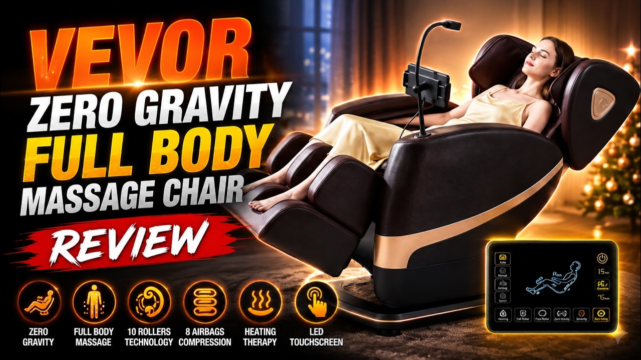 VEVOR Zero Gravity Full Body Massage Chair Review