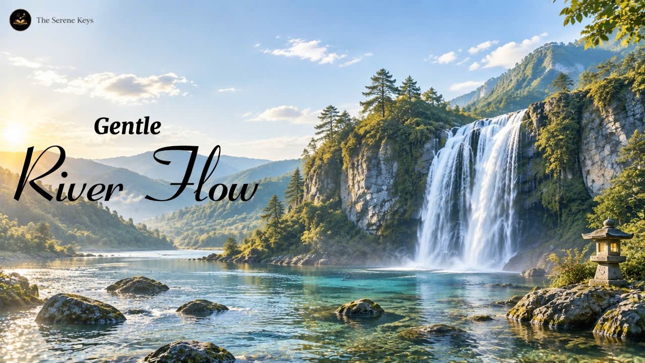 Gentle Waterfall Flow 🌿 Healing Yoga Music | Deep Relaxation & Inner Peace Meditation