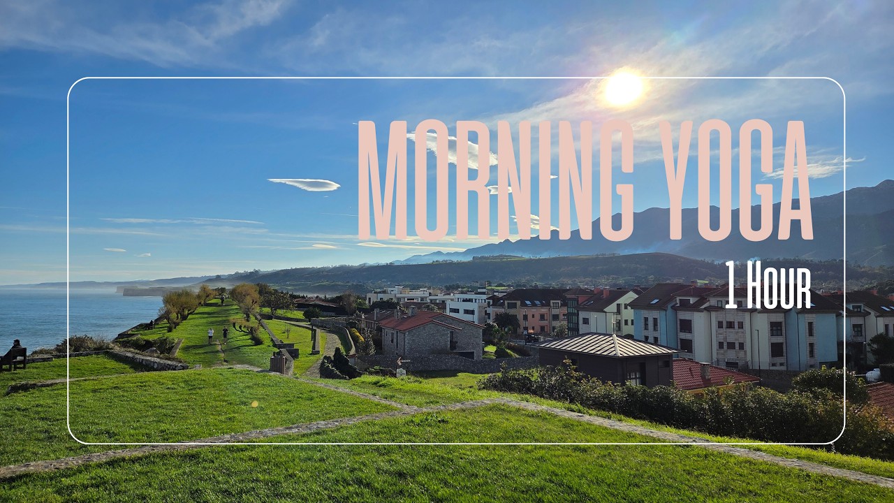 1 Hour Morning Yoga Music ☀️ Gentle Flow, Stretching & Positive Energy | Moon Refuge