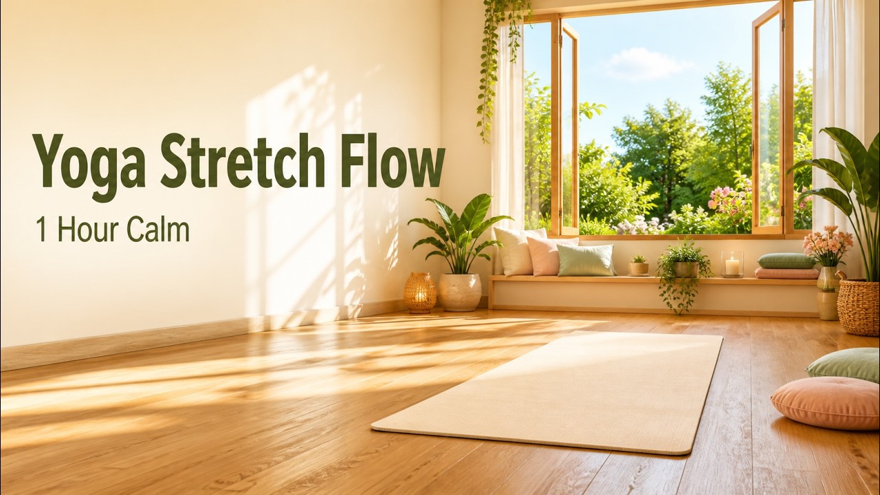 Yoga Stretch Flow Music — Vinyasa, Hatha & Savasana Instrumentals #yogamusic #yoga #vinyasayoga
