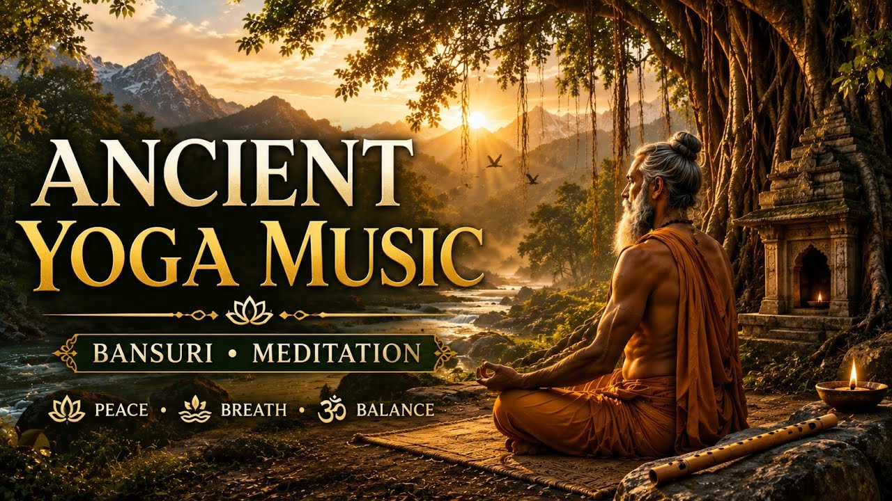 Yoga Music | Ancient Indian Flute & Meditation Music | Peaceful Instrumental
