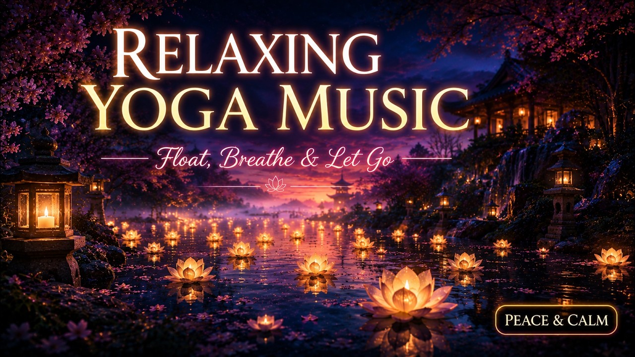 Relaxing Yoga Music — Float, Breathe & Let Go | Peaceful Ambient Sounds for Calm & Sleep