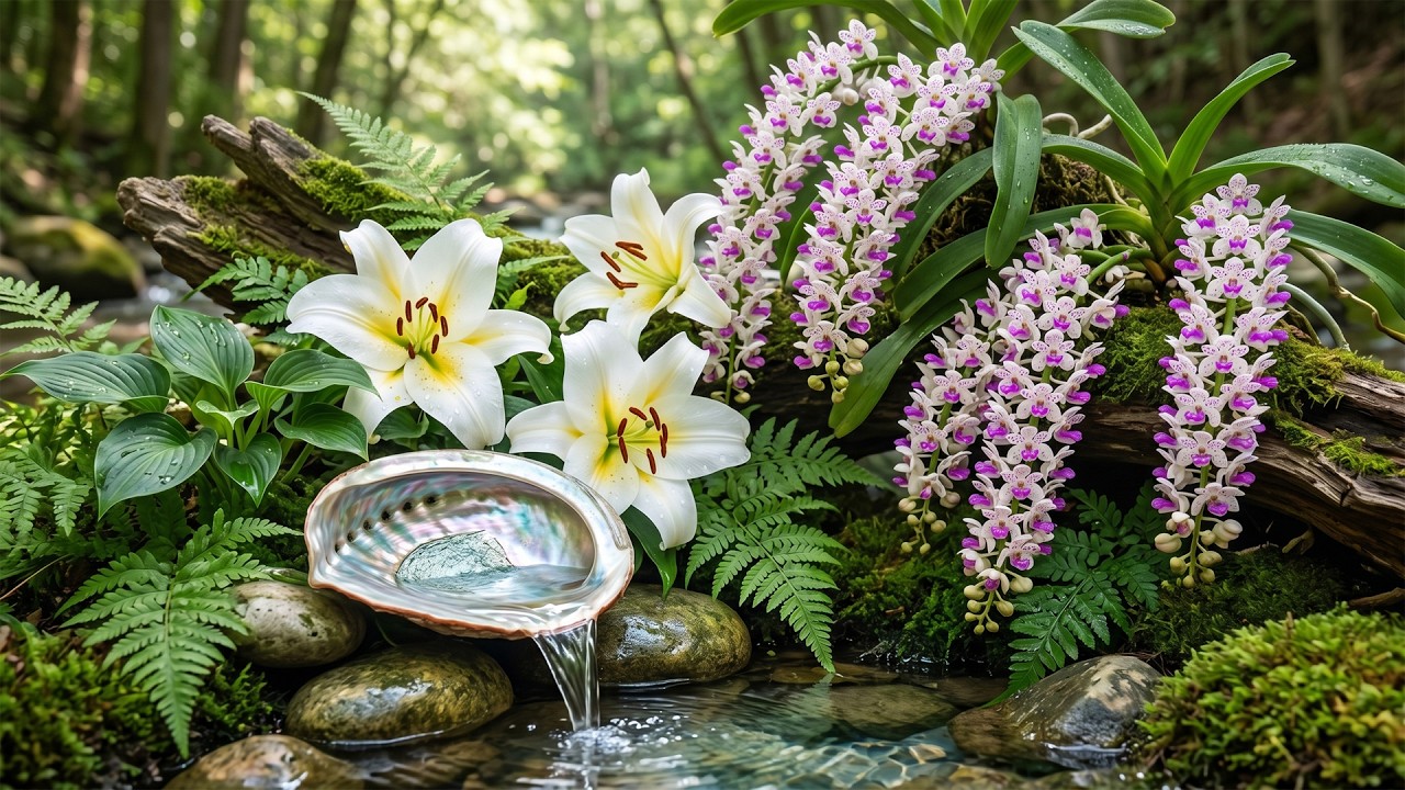 ✨ Divine Orchid Sanctuary 🌙 Relaxing Music to Heal Mind, Body & Soul