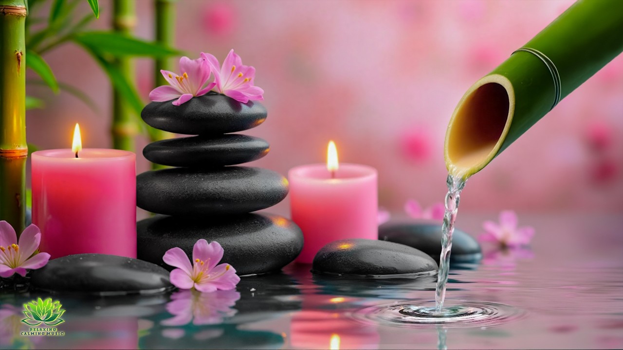 Relaxing Spa Music with Flowing Water 🌿 Healing Meditation Music for Mind, Body & Soul