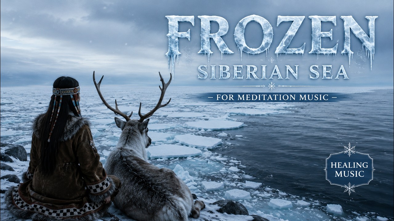 1 Hour Frozen Siberian Sea ❄️ | Deep Meditation Music for Inner Peace & Healing