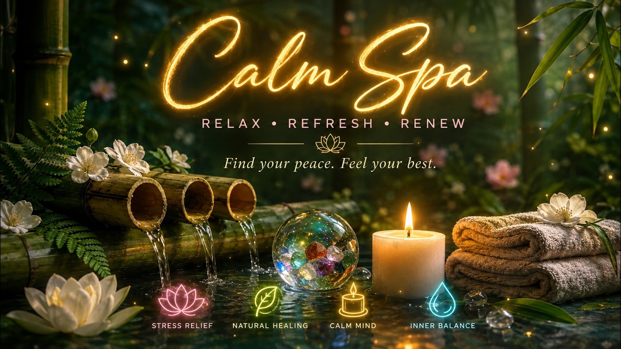Deep Calm Spa Music 🌿 Relax Deeply & Sleep in Peace | Insomnia Relief Tonight 6