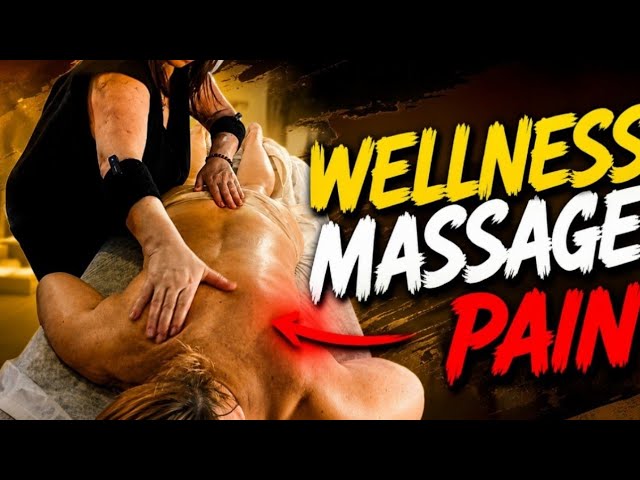 SHE WAS EXHAUSTED FROM THE PAIN IN HER BACK. POWERFUL WELLNESS MASSAGE for ALLA.ASMR.#massagetherapy
