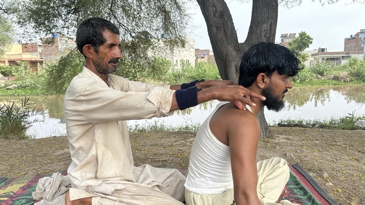 80-YEAR-OLD MAN’S AMAZING HEAD MASSAGE | DEEP RELAXATION ASMR #headmassage #asmr