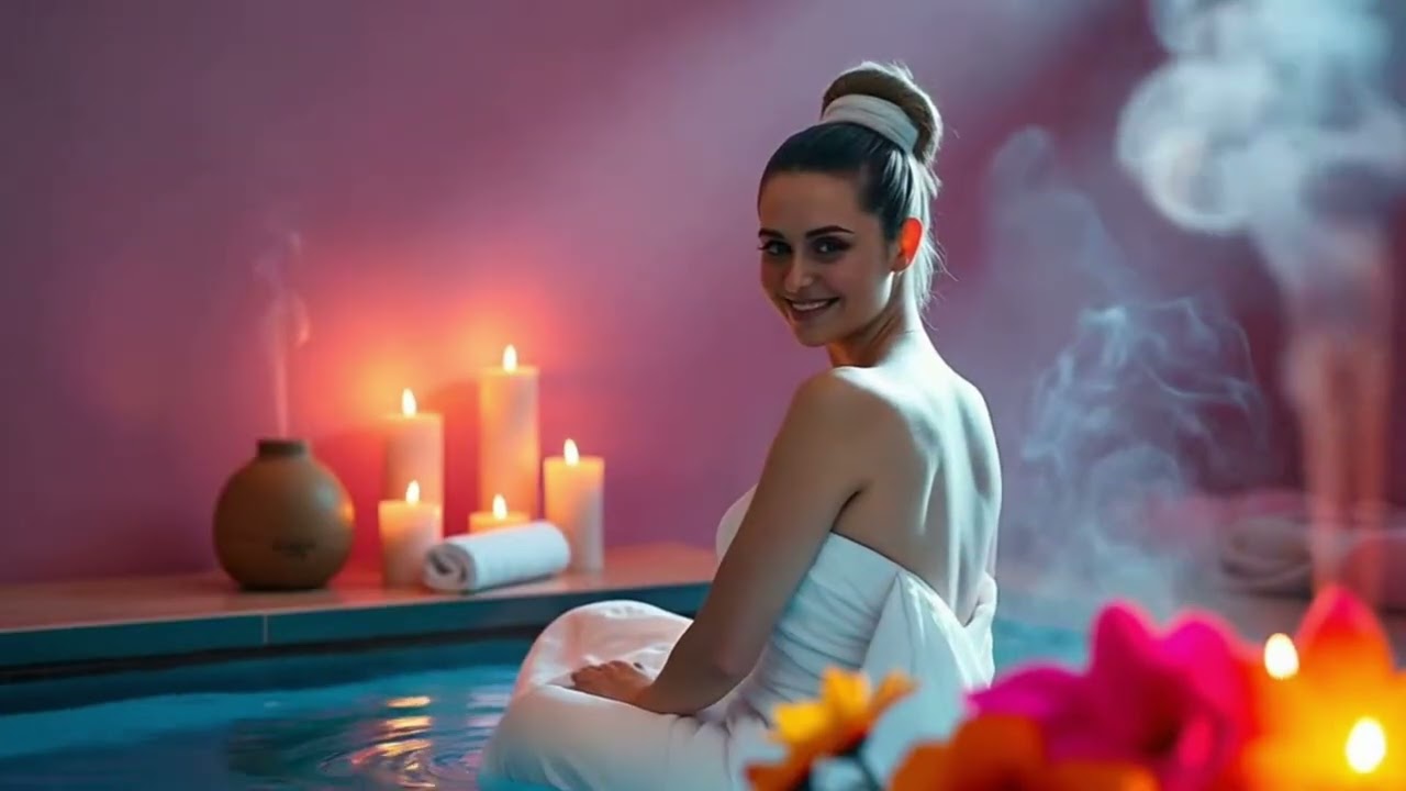 Relax with Spa Music | Enjoy This Spa Music with a Beautiful Woman for Deep Sleep & Meditation