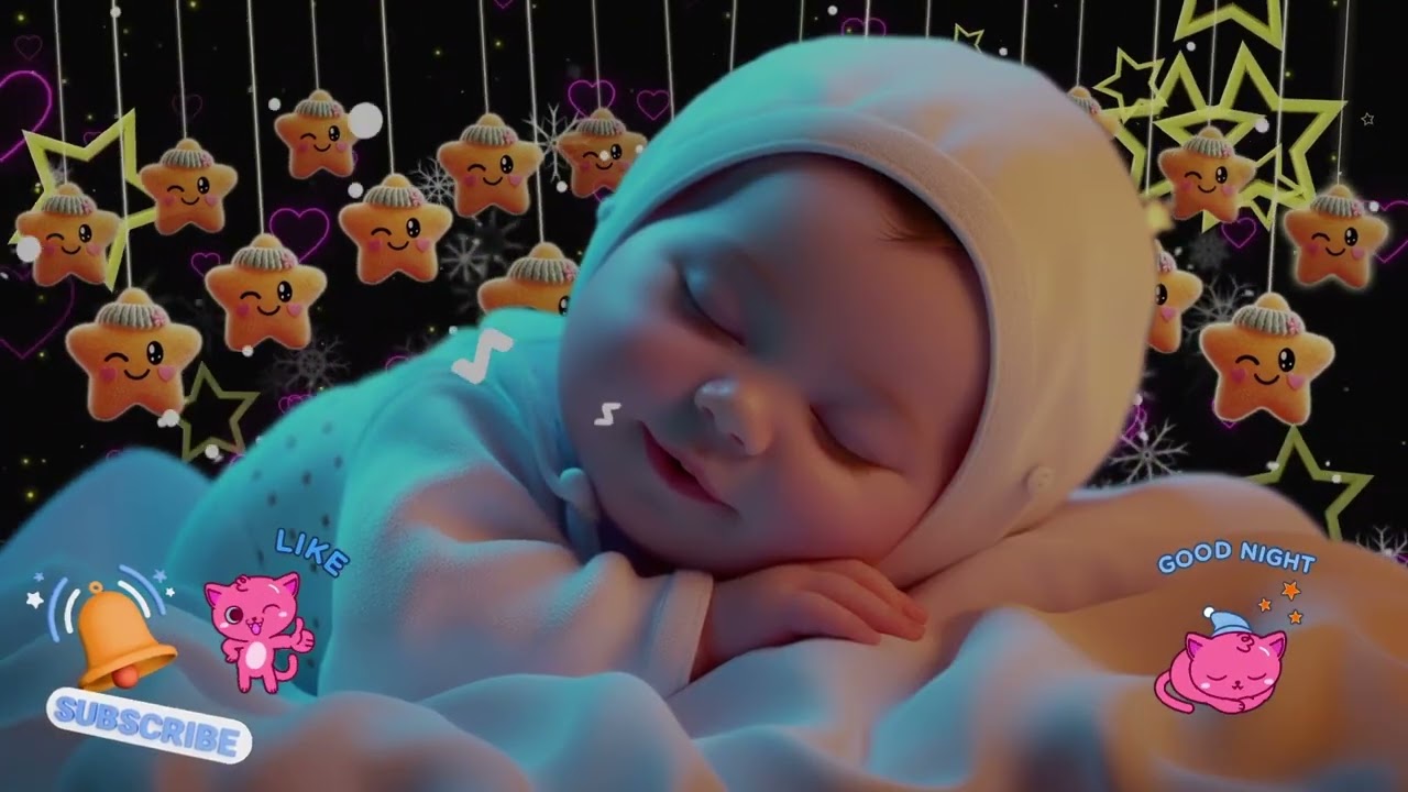 Baby Sleep Instantly in 3 Minutes💫 Baby Sleep Music 🎵 Beat Insomnia Fast 💕 Mozart & Brahms Lullabies