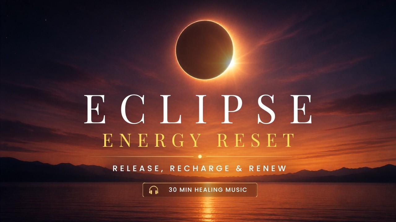Eclipse Energy Reset ☀️🌑 Release, Recharge & Renew | Healing Music