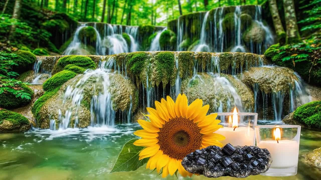 Instant Calm & Deep Sleep 🌙 Healing Spa Music, Bamboo Water Sounds & Peaceful Nature Ambience