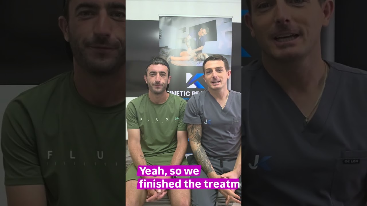 Professional Padel Coach Shoulder Treatment 🎾 | Trigger Point Therapy | Kinetic Recovery