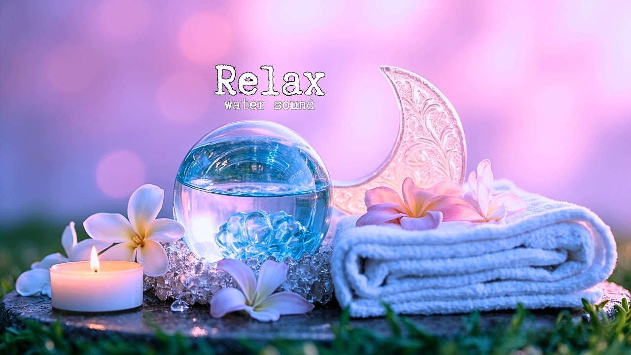 Relaxing Spa Music • Gentle Sounds of Water 🌿 Insomnia Relief, Calm Anxiety and Sleep Instantly