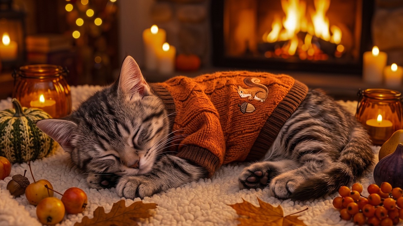 Cat Music 🎶 Healing Music For Cats 🌿 Cozy Ambience For Cats & Gentle Sounds For Stress Relief