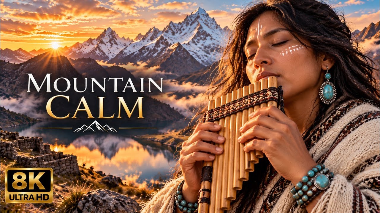 ANDEAN PAN FLUTE 🦅 Soulful Healing Music for Deep Relaxation & Spiritual Peace