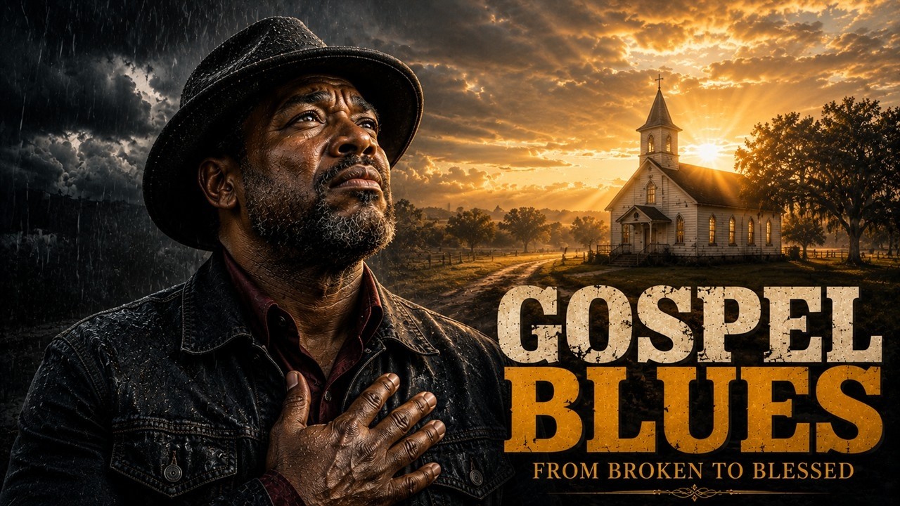 Gospel Blues 🙏🏾 God, I Need You | Emotional Prayer & Healing Music