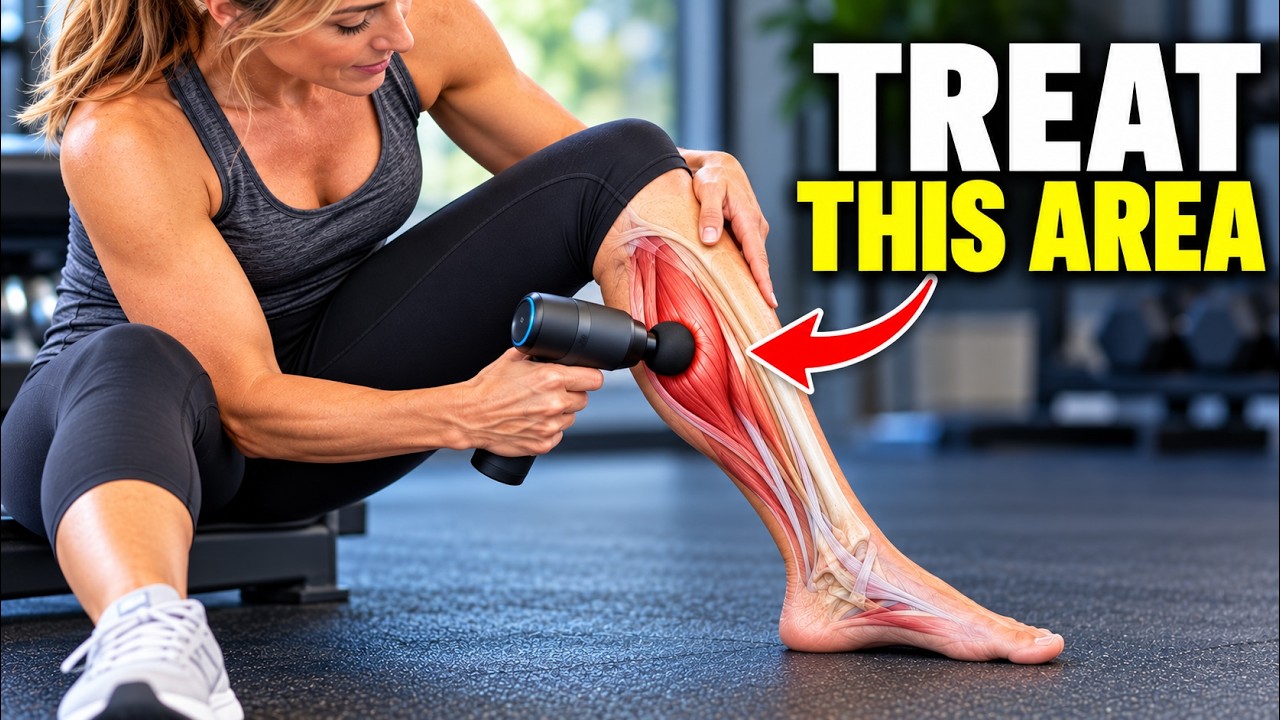 How To Use A Massage Gun For Plantar Fasciitis (The Area Most People Miss)