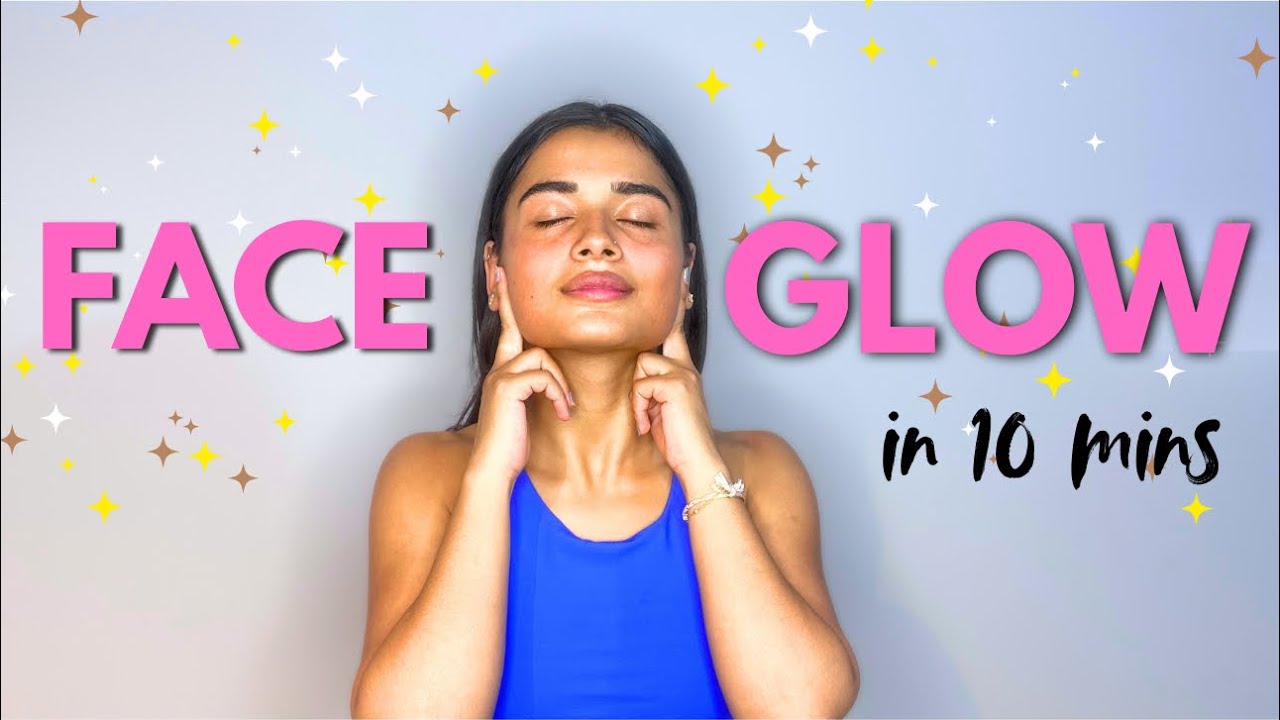 Mukha Abhyanga for Glowing Skin | 10 Min Face Massage Yoga for Healthy Skin