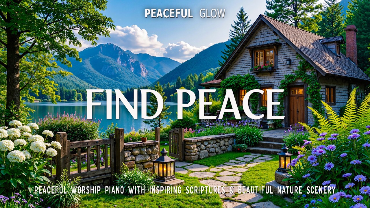 FIND PEACE: Soaking Worship & Healing Music With Scriptures for Inner Peace & Spiritual Renewal🌿