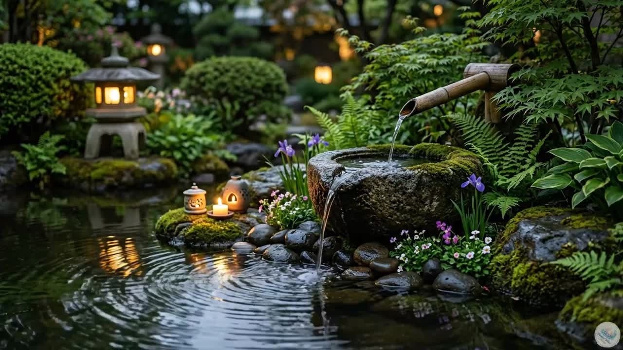 Soothing Water Sounds & Healing Music 🌿 Insomnia Relief, Calm Mind & Deep Sleep & Relaxation