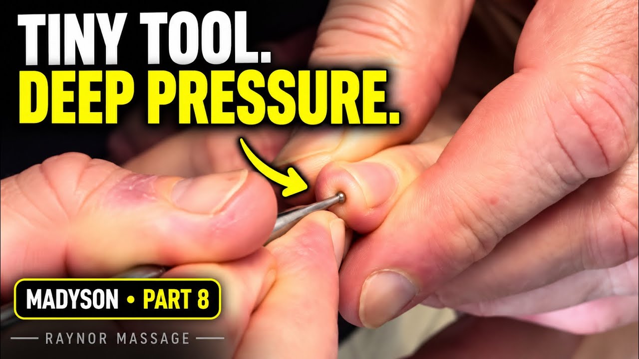 Detailed Finger Massage for Tension Release | Madyson Part 8 | Raynor Massage Australia