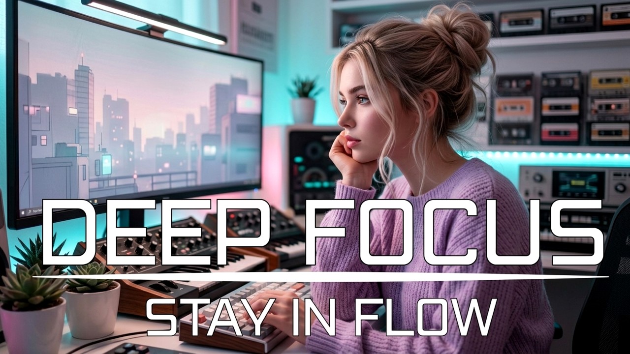 Relaxing Focus Music ☕ | Work & Study Music for Deep Concentration, Productivity & Flow