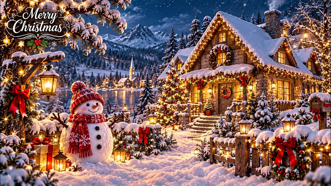 Relaxing Christmas Soft Piano Music | Calm, Relax, Sleep, Healing Music | Christmas Piano Atmosphere
