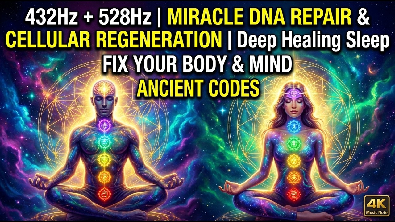 852Hz Awakening Meditation Frequency | Healing Music for Third Eye, Balance, Sleep & Relaxation