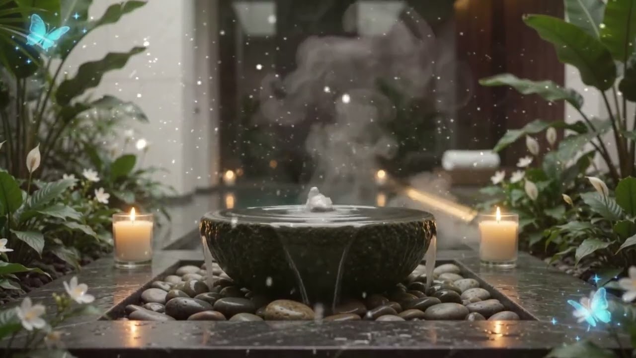 🌙 Relaxing Spa Music for Sleep | Massage Music & Water Sounds | Deep Relaxation 💧