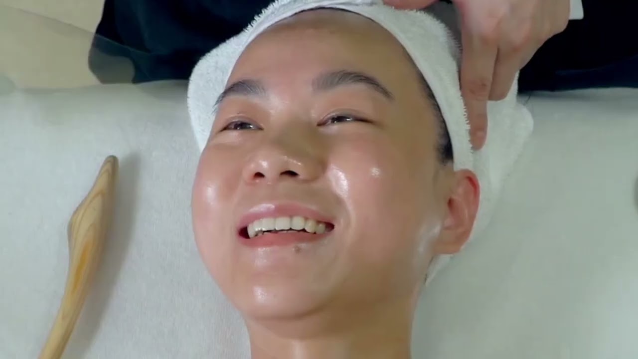 Top Stunning Korean Facial Contouring & Head Spa ShoulderKorean beauty salon ASMRNeck Massage ASMR-4
