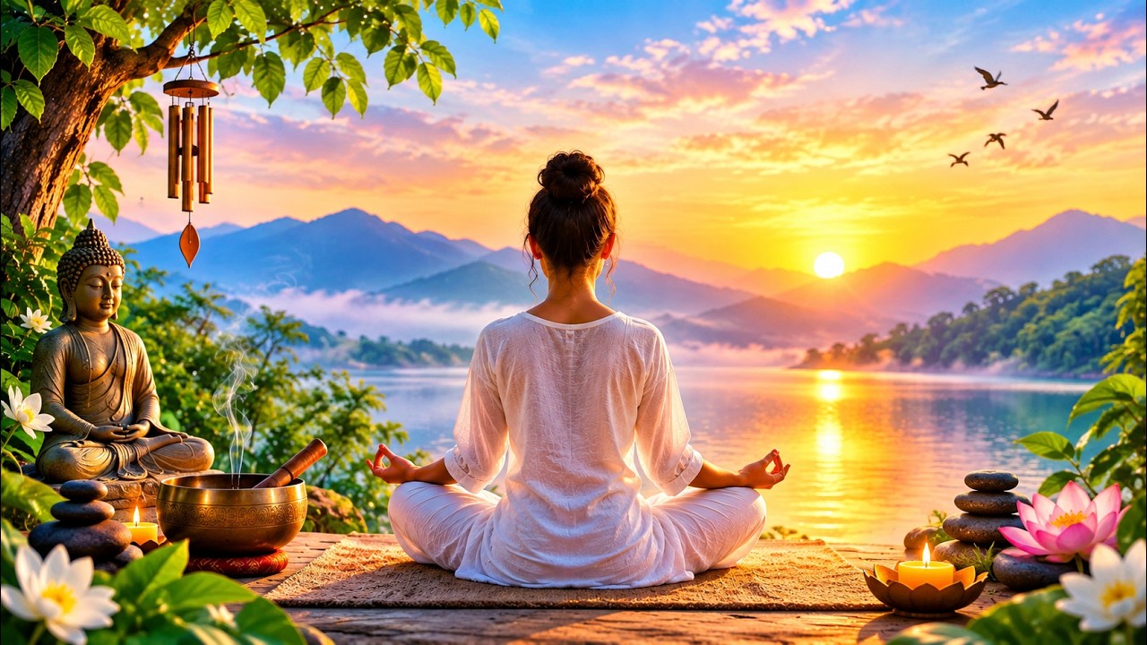 Peaceful Meditation Music 🧘‍♀️ | Relaxing Yoga Music | Calm Mind & Inner Peace 🌿