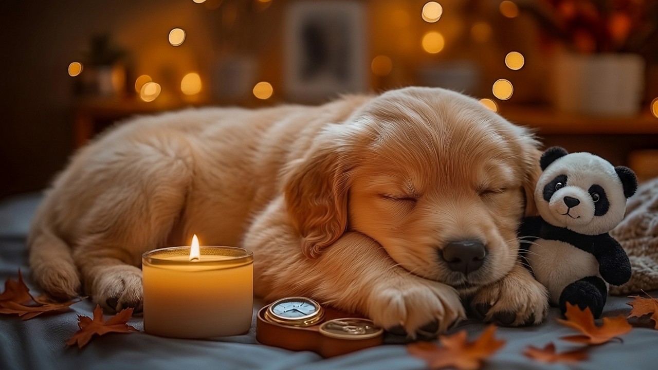 12 Hours of Dog Sleep Music 💚 Deep Healing Music for Dogs 🐶 🌛 Music for Hyperactive Dogs