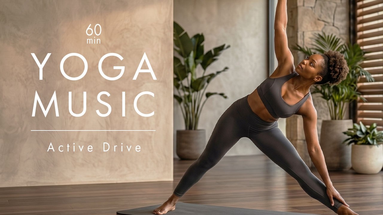 ヨガBGM 60分 | Yoga Music 60 min | Power Yoga Workout | Active Drive | Royalty Free