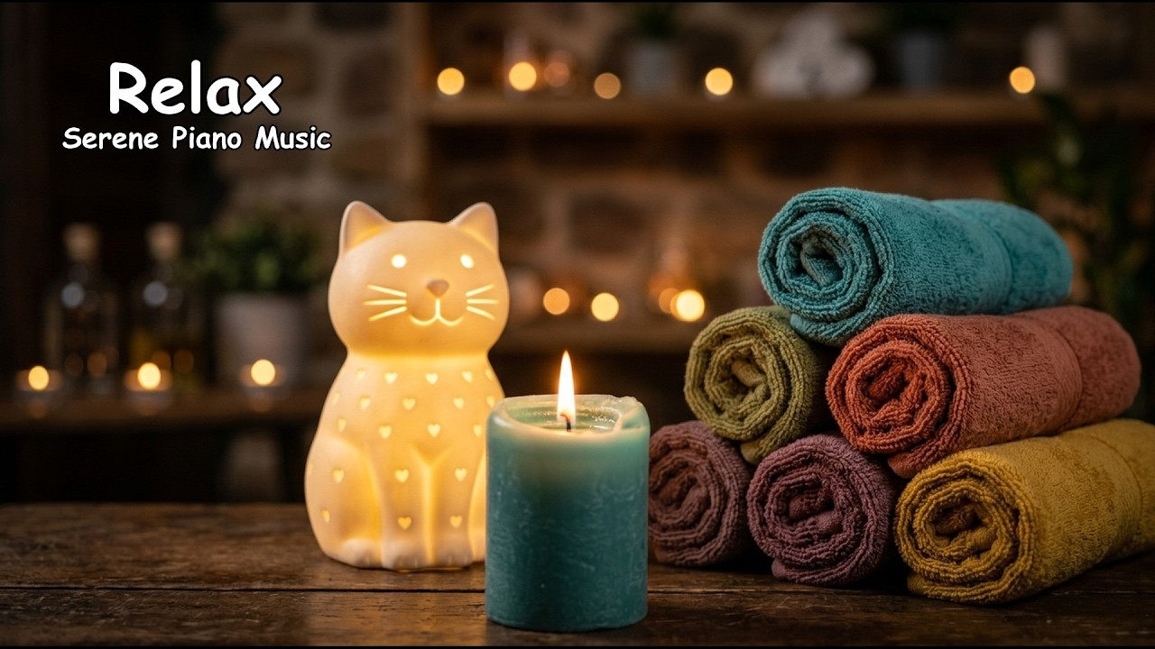 Peaceful Relaxing Music 🌿 | Healing Piano Spa Music | Deep Relaxation & Stress Relief 🎹