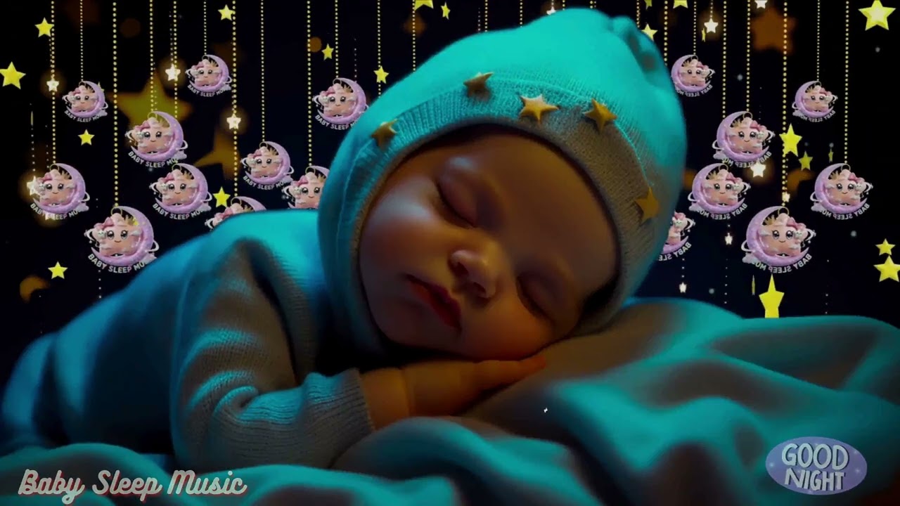 🎶 Mozart & Brahms Lullabies 💤 Gentle Baby Sleep Music Calm & Deep Sleep in 3 Minutes