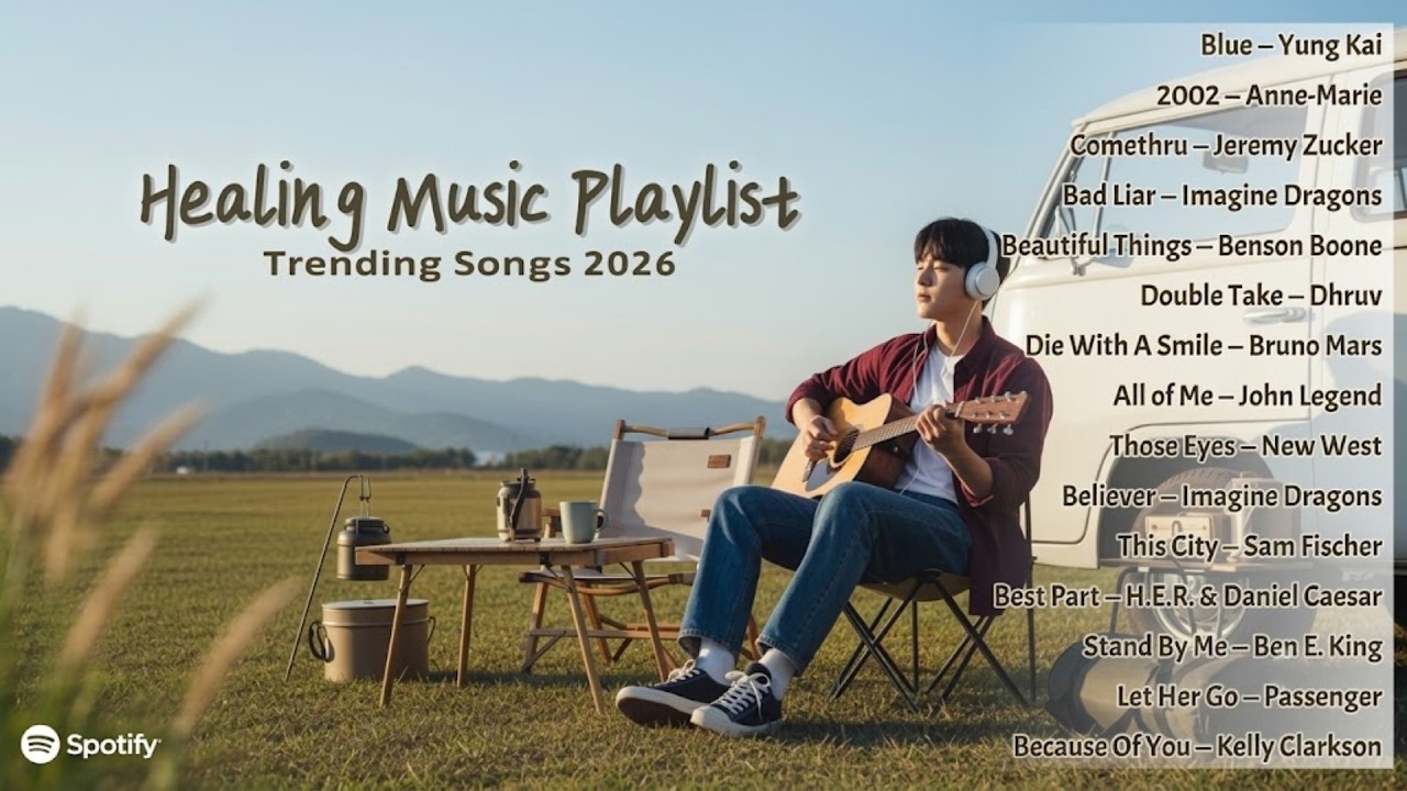 Top Trending Healing Music Spotify 2026 | Best English Pop Songs Cover