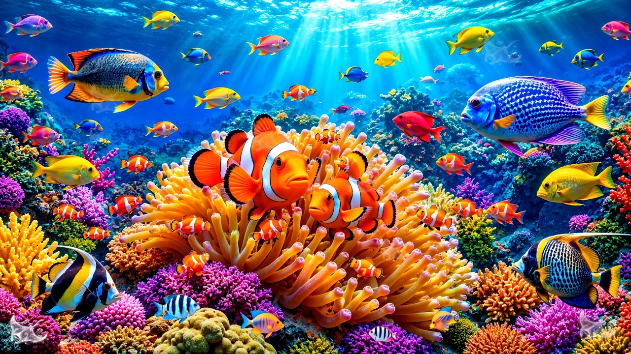 Deep Healing Music Relax Mind 🐠 Release Anxiety and Stress • Healing While Sleeping