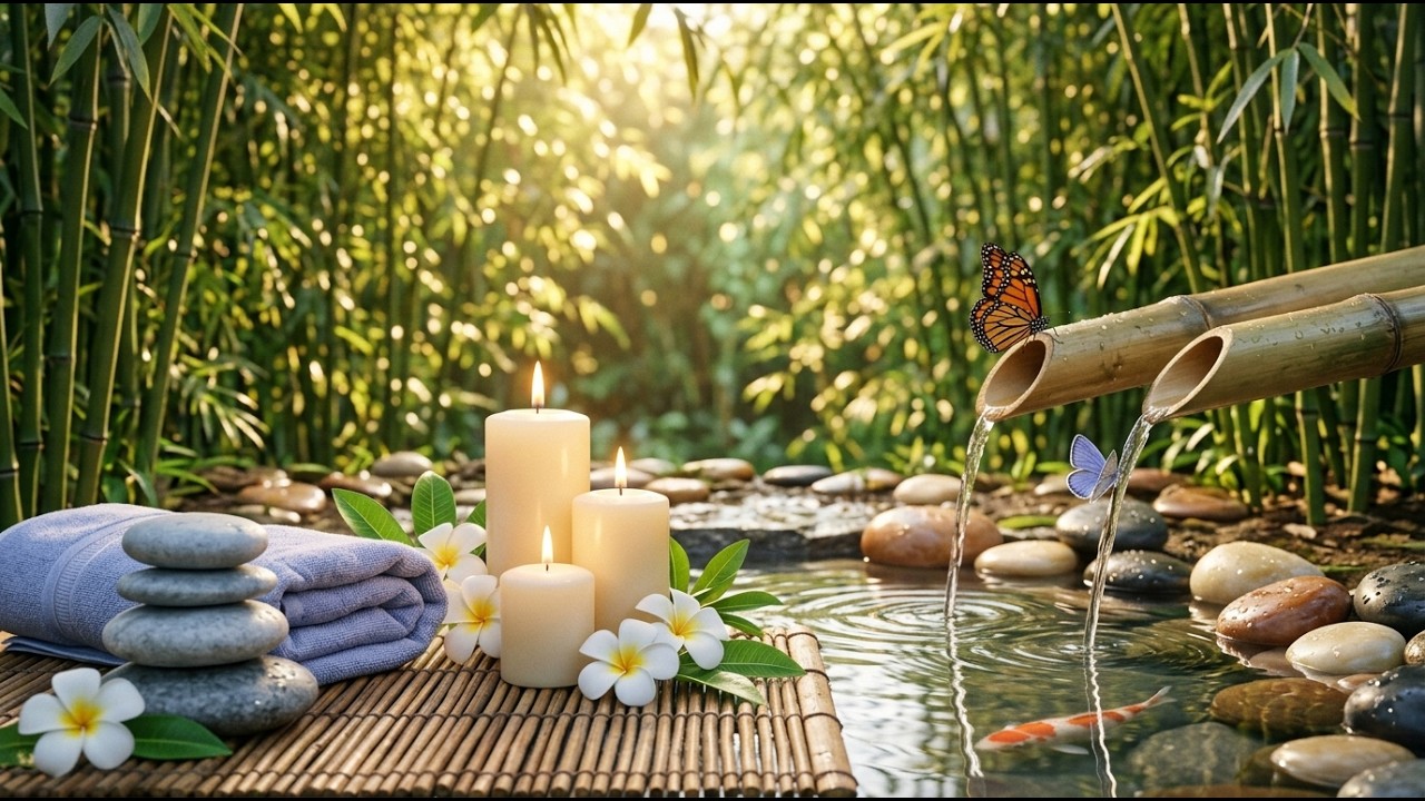 Relaxing Spa Music – Beautiful Peaceful, Calm Music, Meditation | Calm Mind Healthy Body