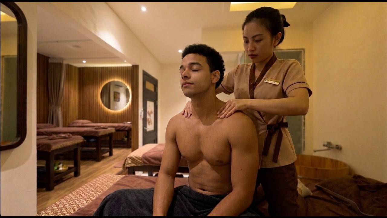 ASMR: She Gave Me an Amazing Vietnamese Full Body Massage!