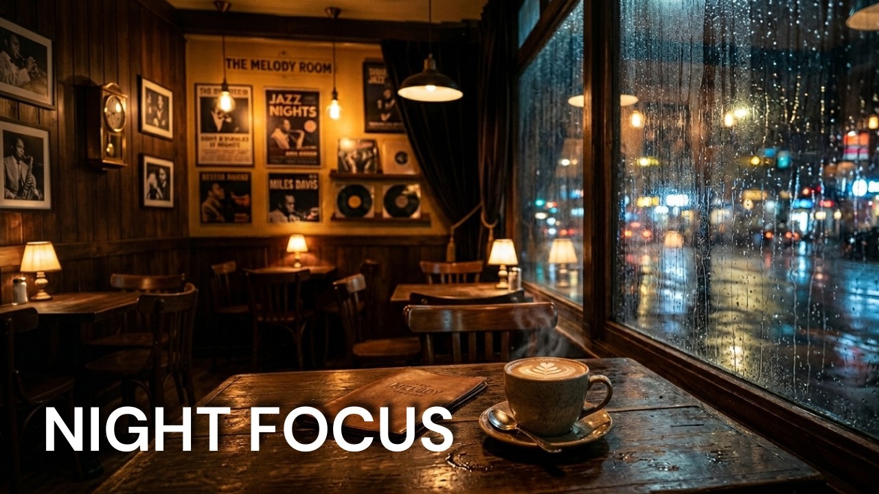 🔴 LIVE Study Music – Deep Focus Jazz for Work & Productivity