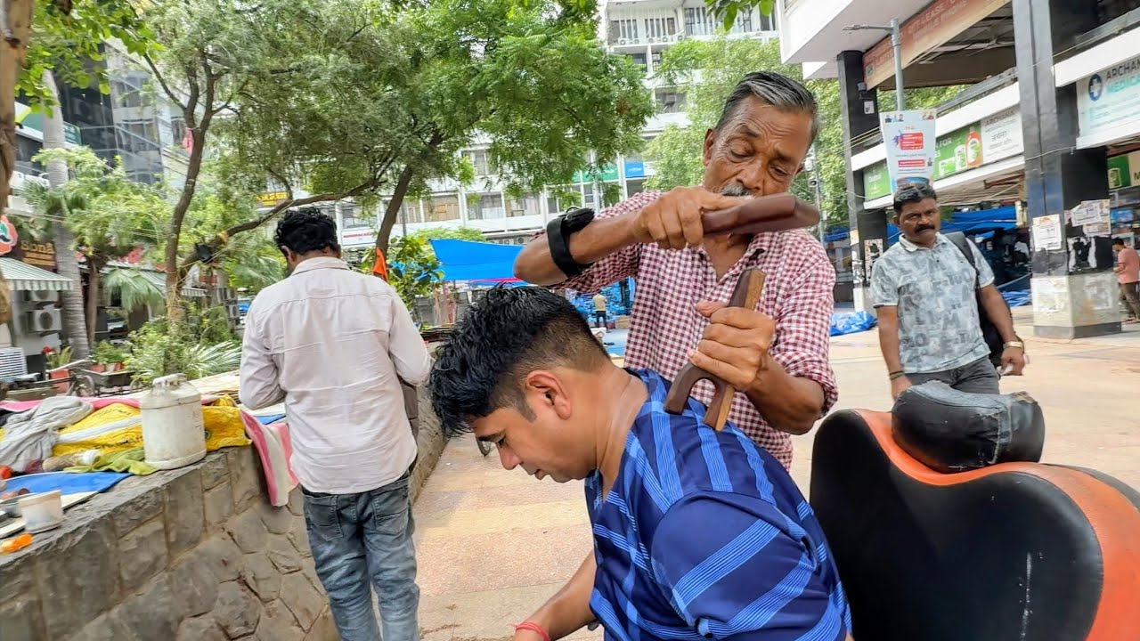 Waris Barber Magic Hands | Smooth Face Shave & Deep Head Massage Experience