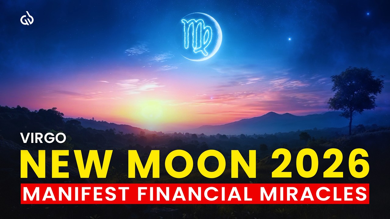 Virgo New Moon 2026: New Moon Meditation Music to Manifest Financial Miracles & Abundance