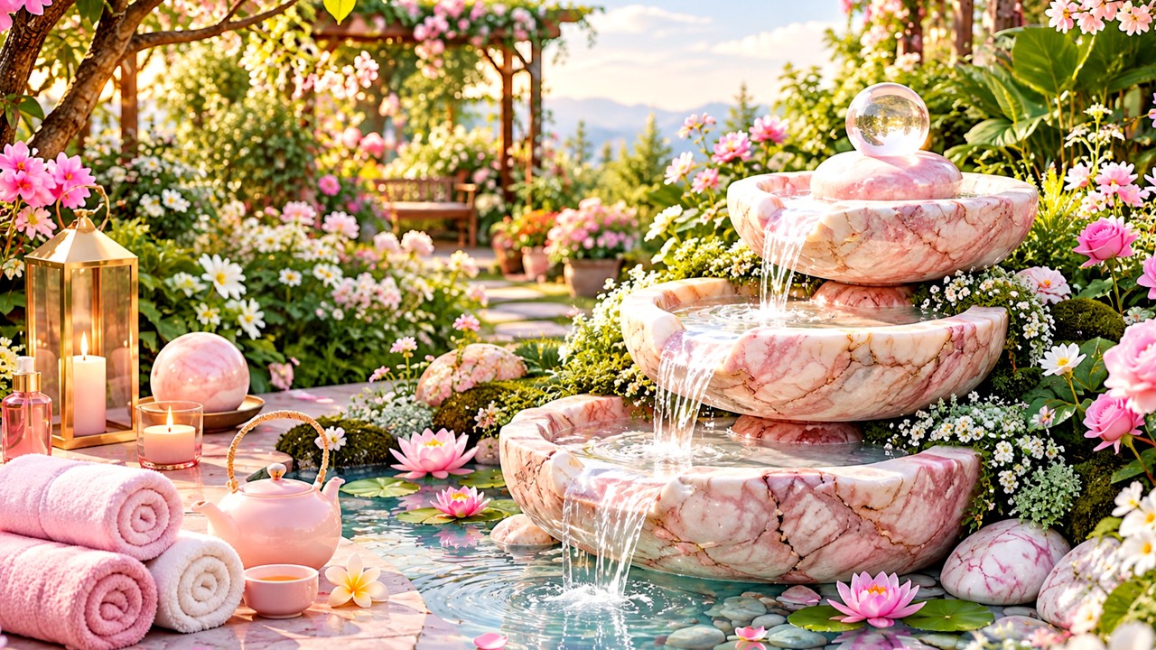 Soothing Water Sounds & Relaxing Music 🌿 Peaceful Spa Music for Deep Sleep,Stress Relief & Calm Mind