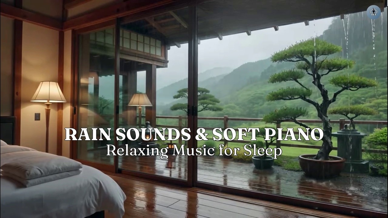 Relaxing Sleep Music & Insomnia – Peaceful Piano + Rain Sounds, Deep Sleep Music, Stress Relief