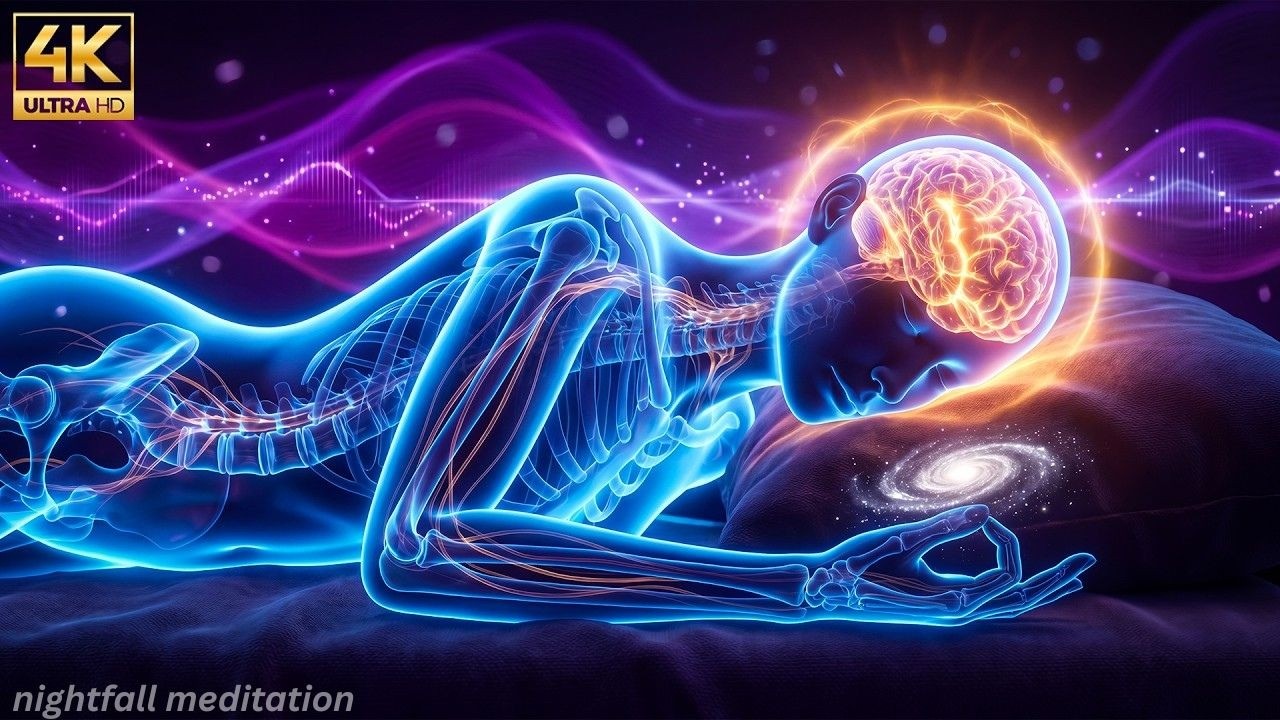 528Hz & 432Hz Healing Music 🌙 Deep Meditation for Sleep, Stress Relief & Inner Peace